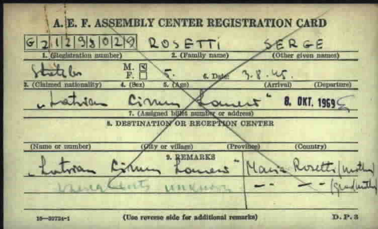 Explore documents of the Arolsen Archives | 03010101 22 003 - Folder ...