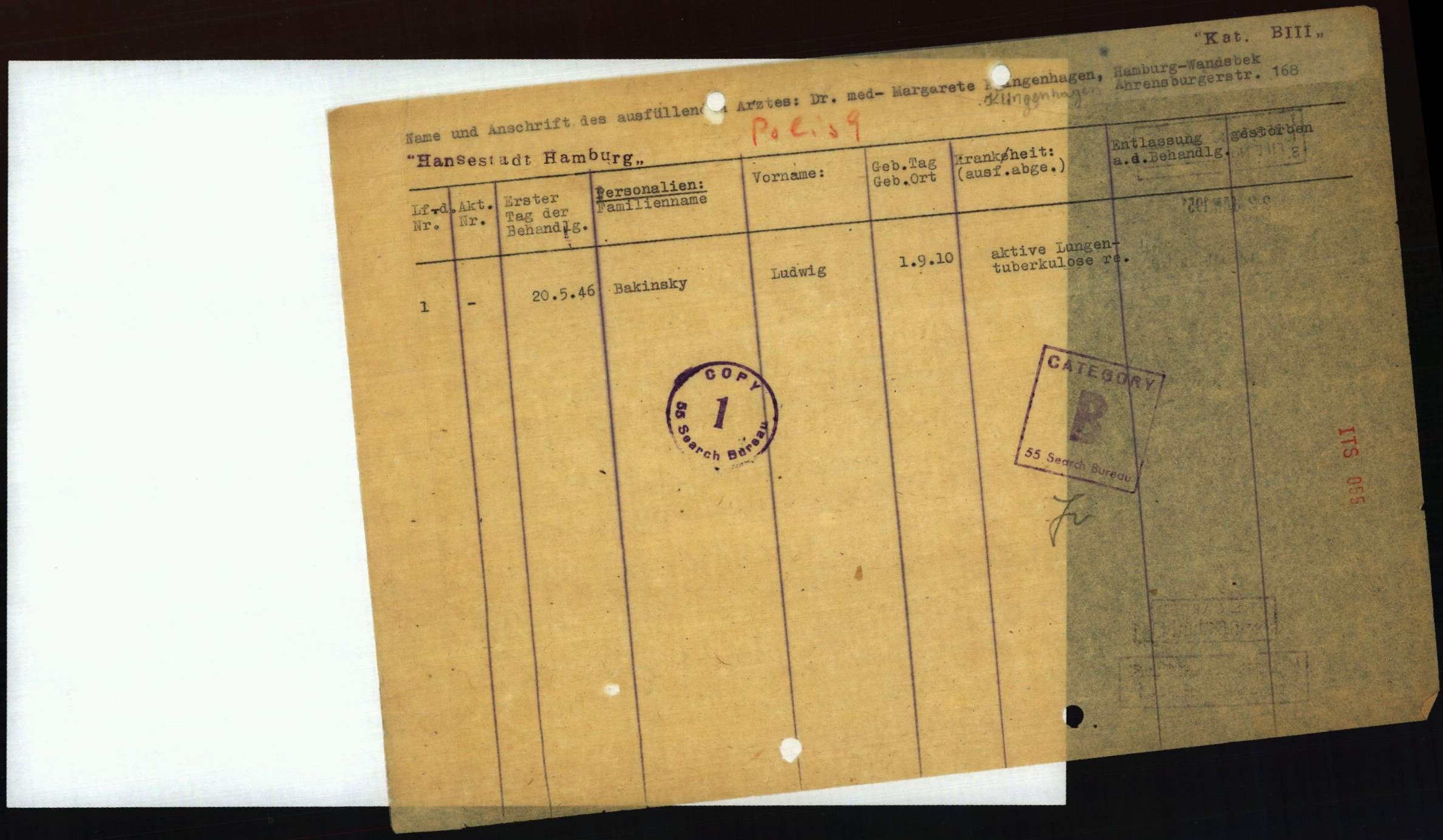 Explore documents of the Arolsen Archives | DE ITS 2.1.2.1 HA 001 9 POL ...