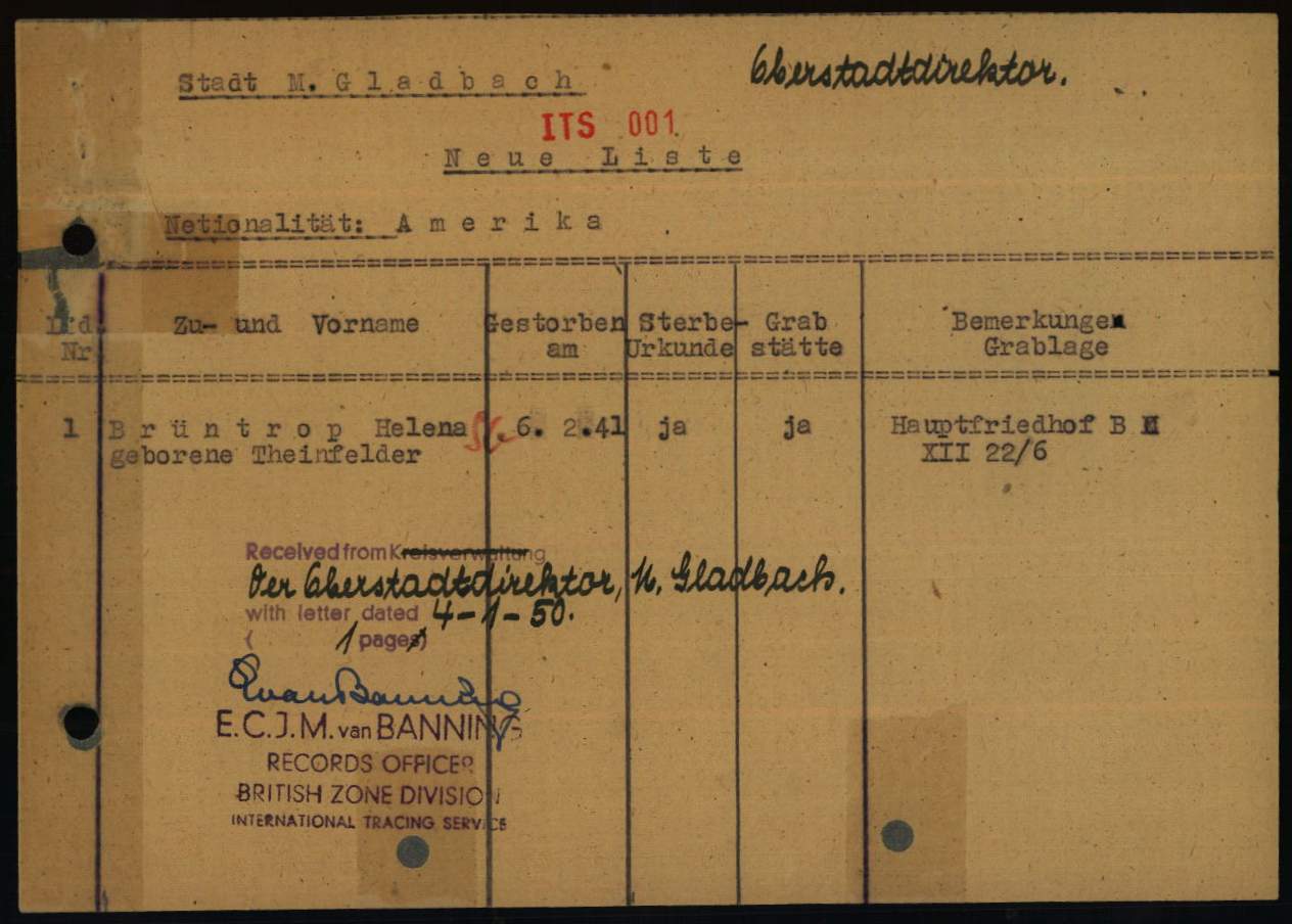 Arolsen Archives - International Center on Nazi Persecution | DE