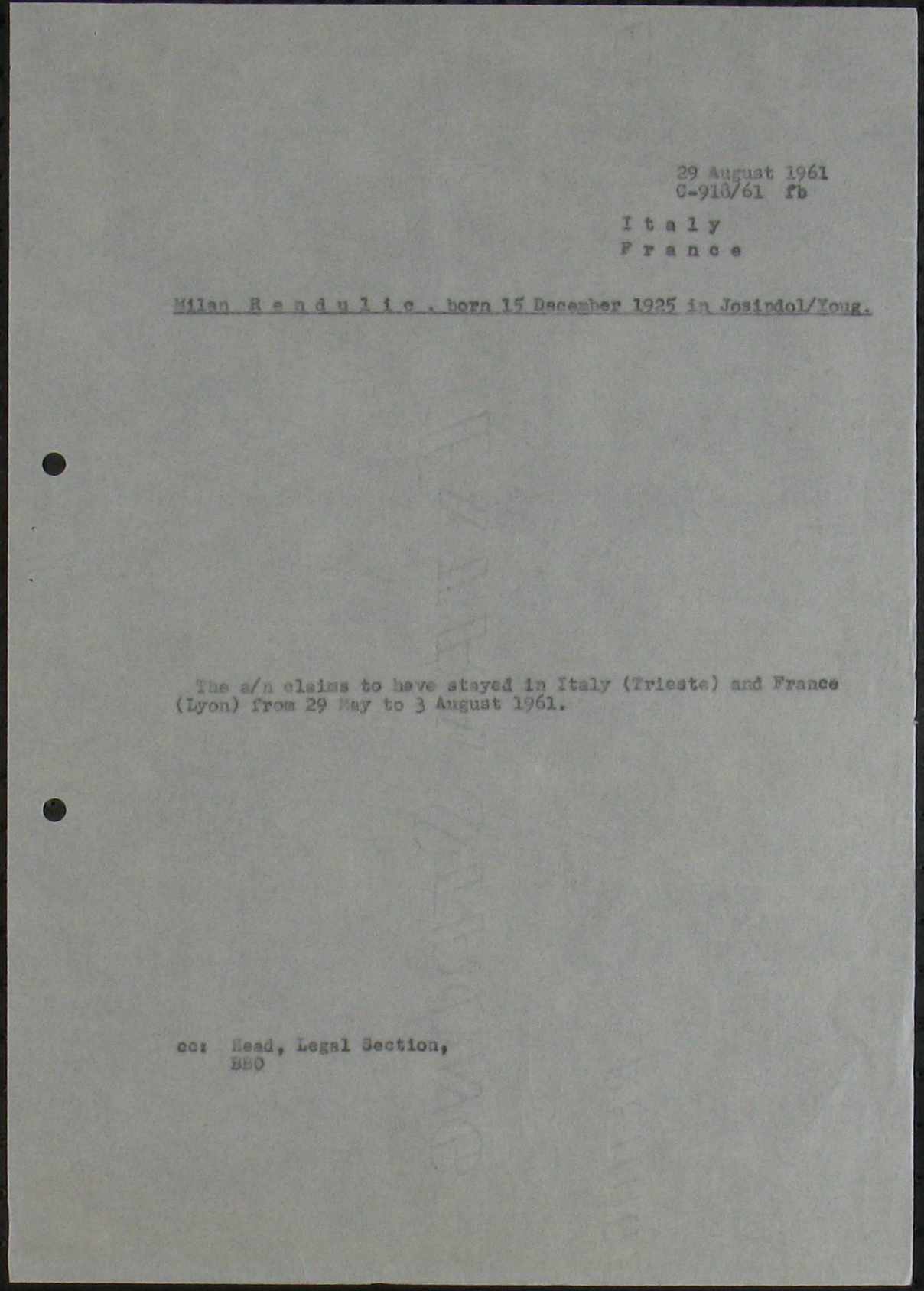 Arolsen Archives - International Center on Nazi Persecution | 32110000 ...