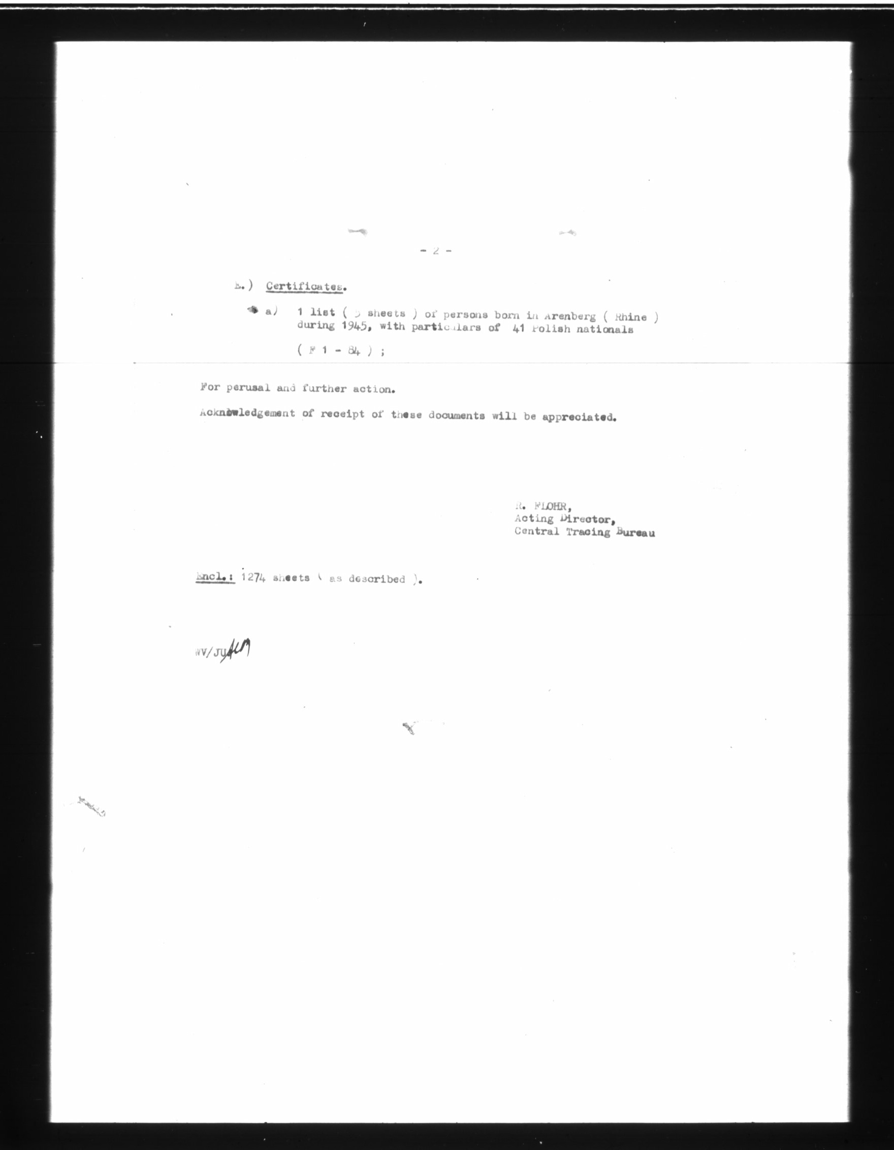 Explore documents of the Arolsen Archives | 11000223 - Letters of ...
